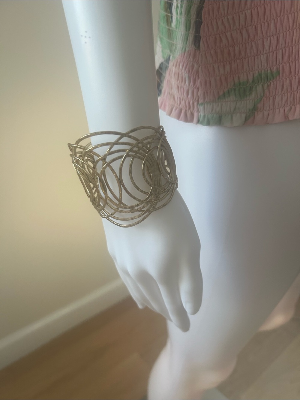 Gold Cuff Bracelet